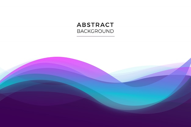 wavy abstract background