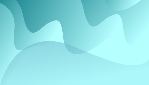 Free vector wavy background blue gradient