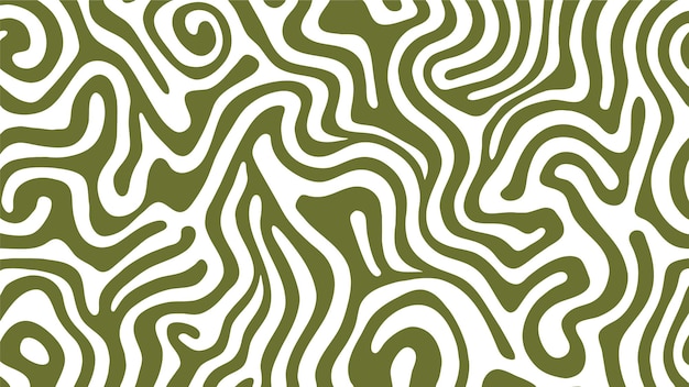 wavy lines maze design