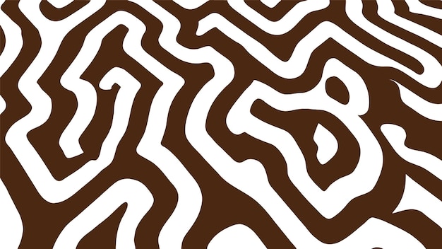 Free Vector wavy lines pattern