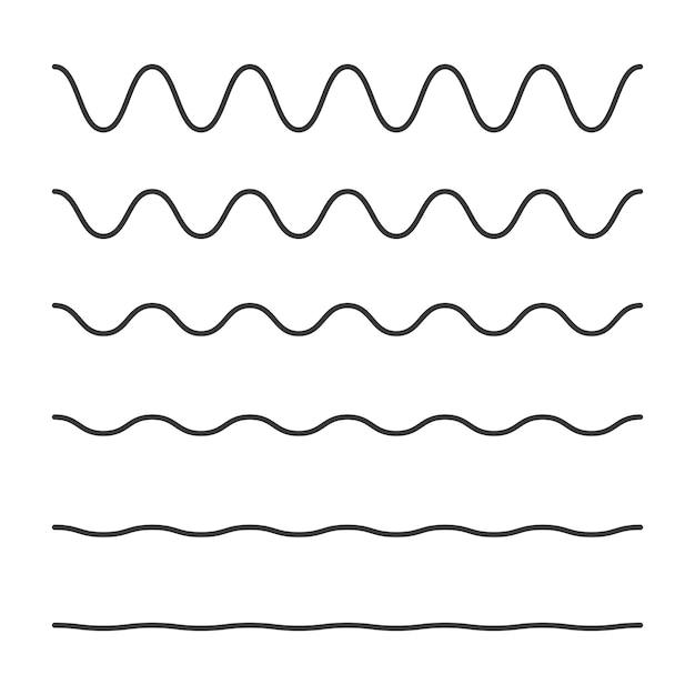 Wavy Lines Set