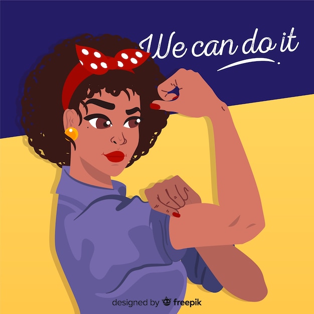 We can do it! background