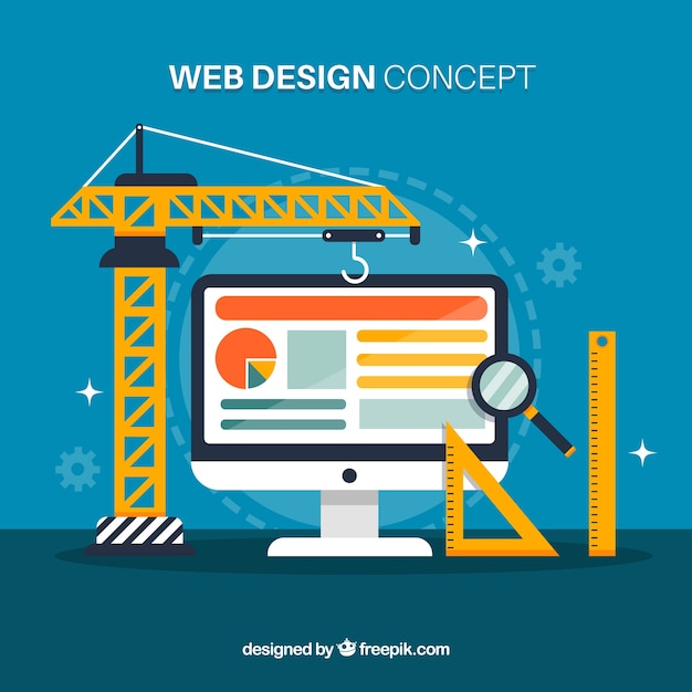 Web design concept