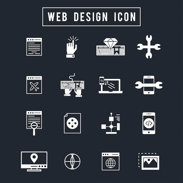 Web design icon