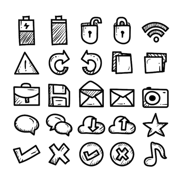 Website icon collection