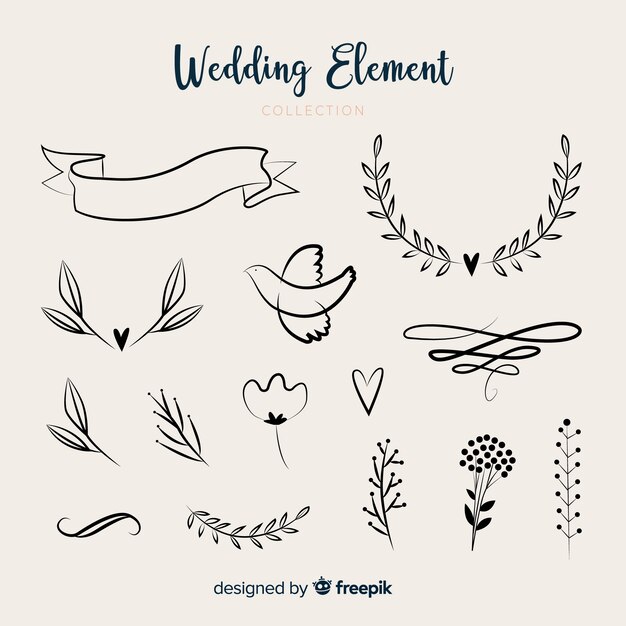 Wedding element collection