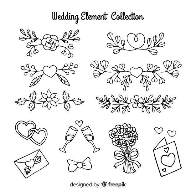 Wedding element collection