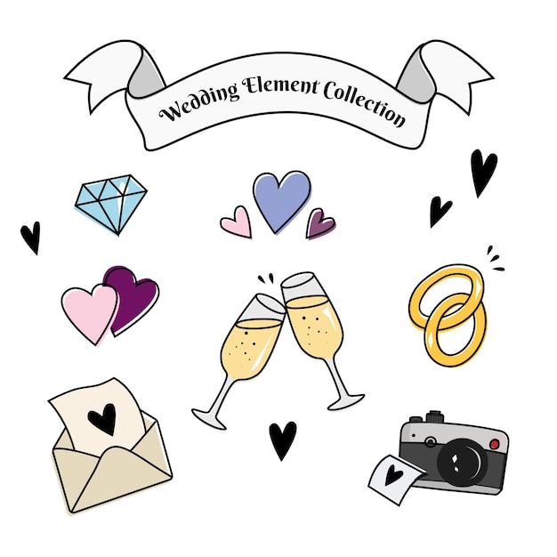 Wedding element collection