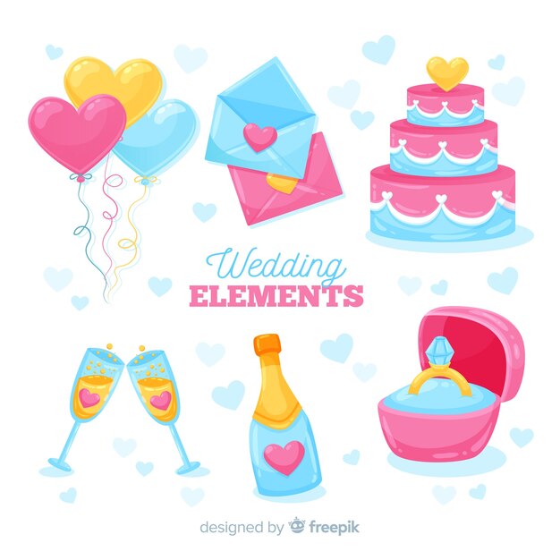 Wedding element collection