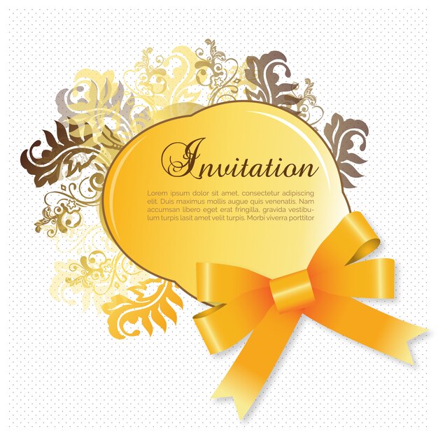 Wedding invitation design