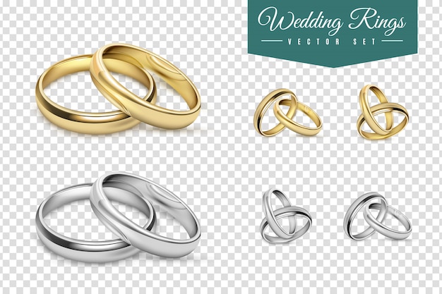 Wedding Rings Set