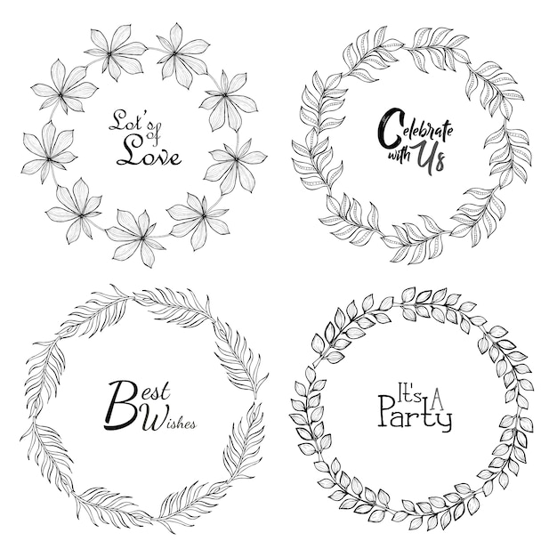 Wedding wreath collection