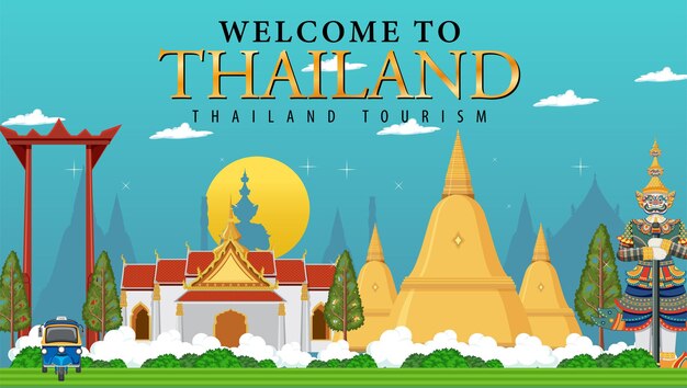 Welcome to Thailand banner