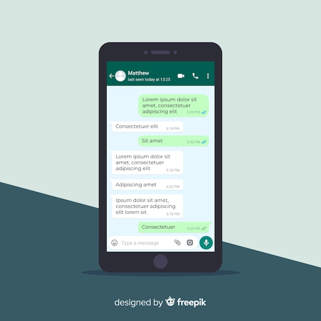 Whatsapp screen template