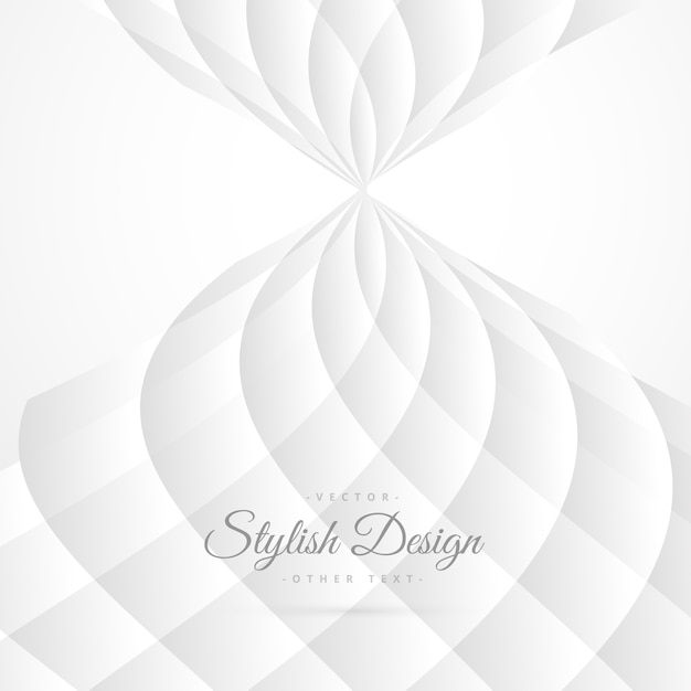 Free Vector white abstract background