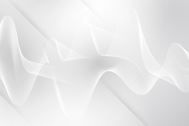 White abstract background