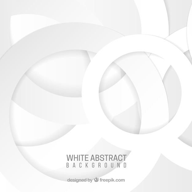 White background with abstract style