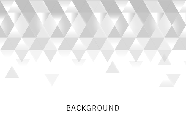 Free vector white geometrical background