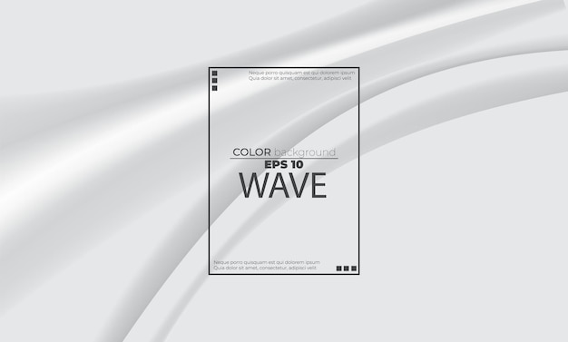 White liquid background abstract with soft waves fluid cool gradient shapes composition for gift card Poster on wall poster template landing page ui ux coverbook baner social media posted