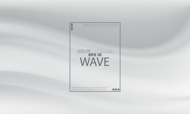 Free Vector white liquid background abstract with soft waves fluid cool gradient shapes composition