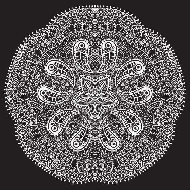 White mandala