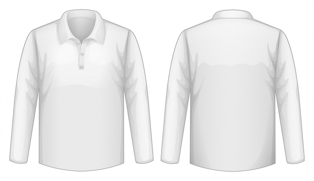 Free Vector white shirt