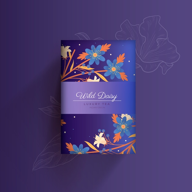 Wild daisy luxury tea ad