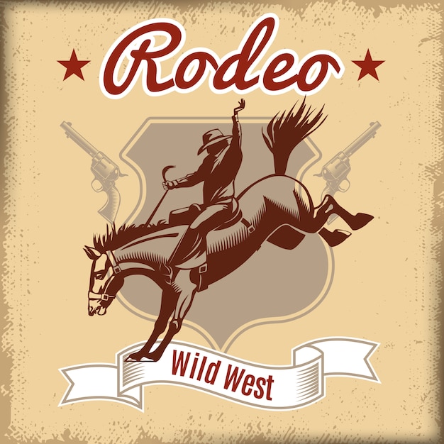 Wild West Rodeo Template