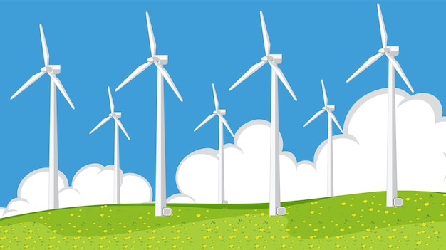 Wind Turbine Power Generation Concept