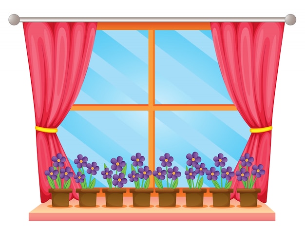 Free vector window