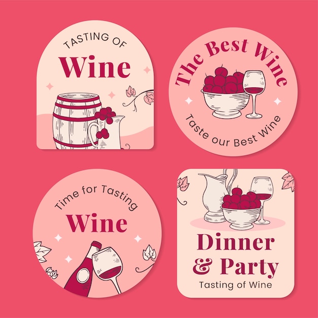 Wine festival template design