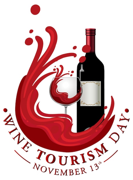 Wine Tourism Day Poster Template