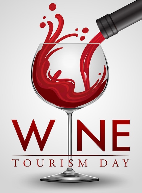 Wine Tourism Day Poster Template