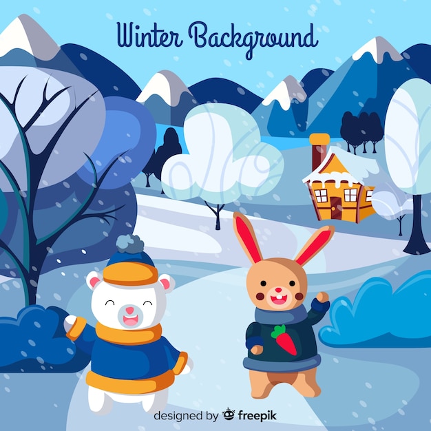 Winter background