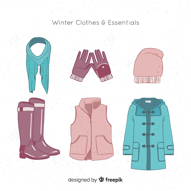 Winter clothes and essentials