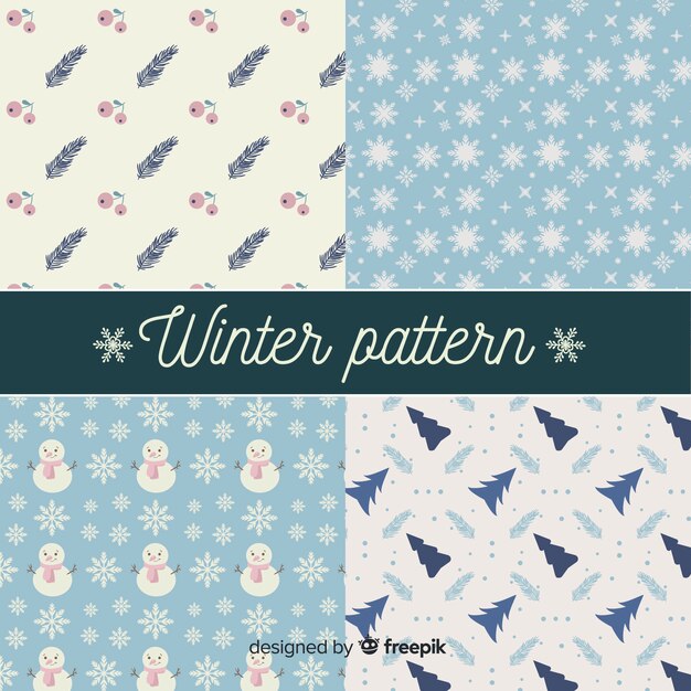 Winter elements pattern pack