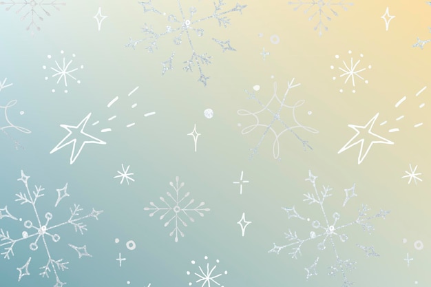 Winter holiday background, Christmas seamless pattern, cute illustration vector