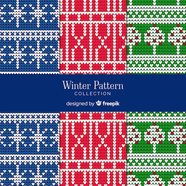 Winter pattern collection