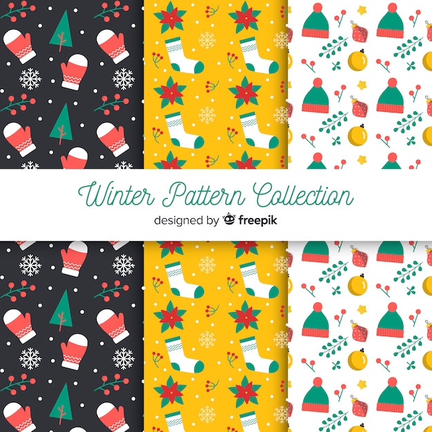 Winter pattern collection