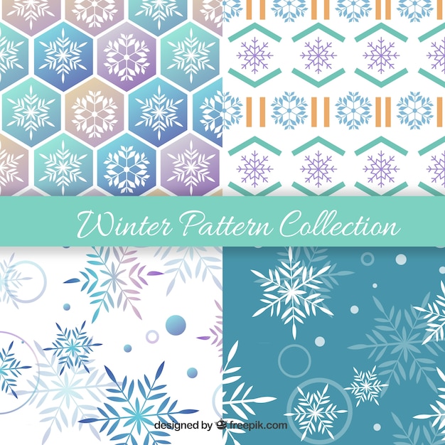 Winter pattern collection