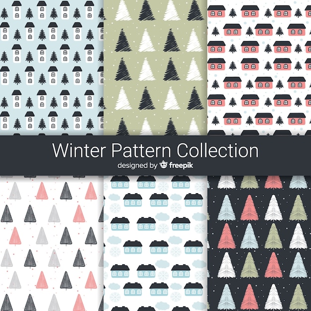 Winter pattern collection