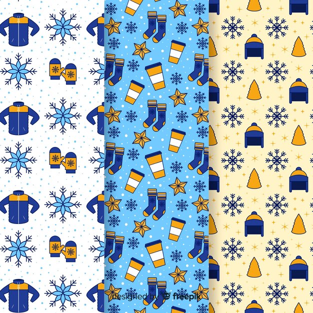 Winter pattern collection