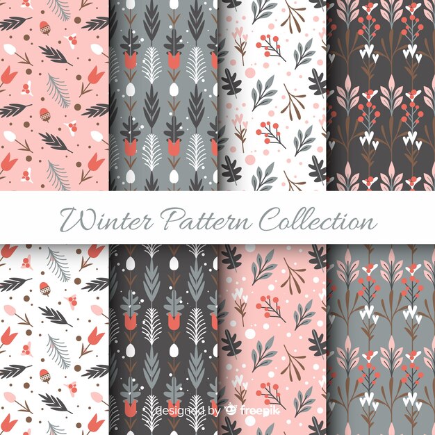 Winter pattern collection