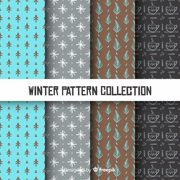 Winter pattern collection