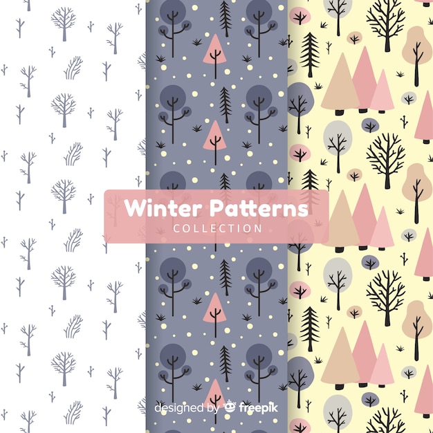 Winter pattern collection