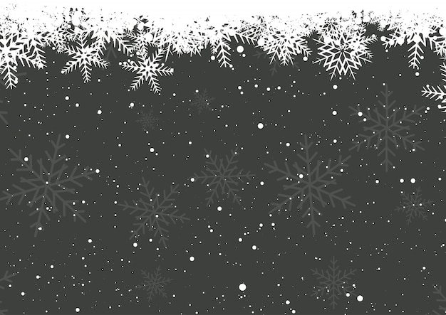 Free vector winter snowflakes