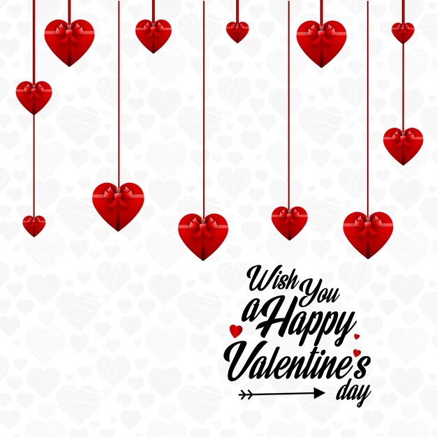 Wish you a Happy Valentine's day 