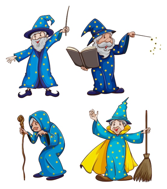 Free Vector wizard