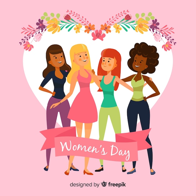 Womans day background