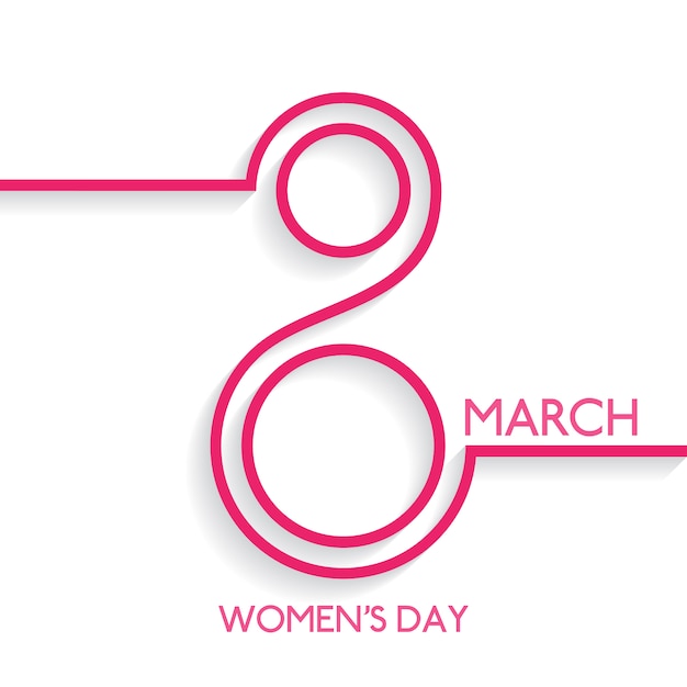 Women's day background design